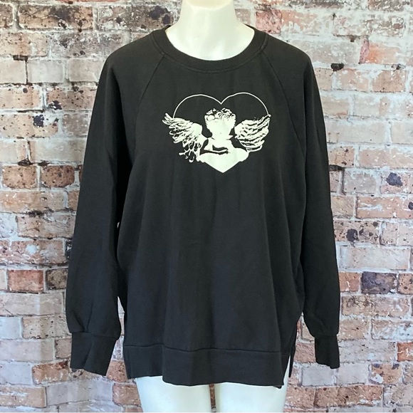 PacSun Pullover Sweatshirt Graphic Dark Gray Sz OS(Small) - Picture 1 of 9